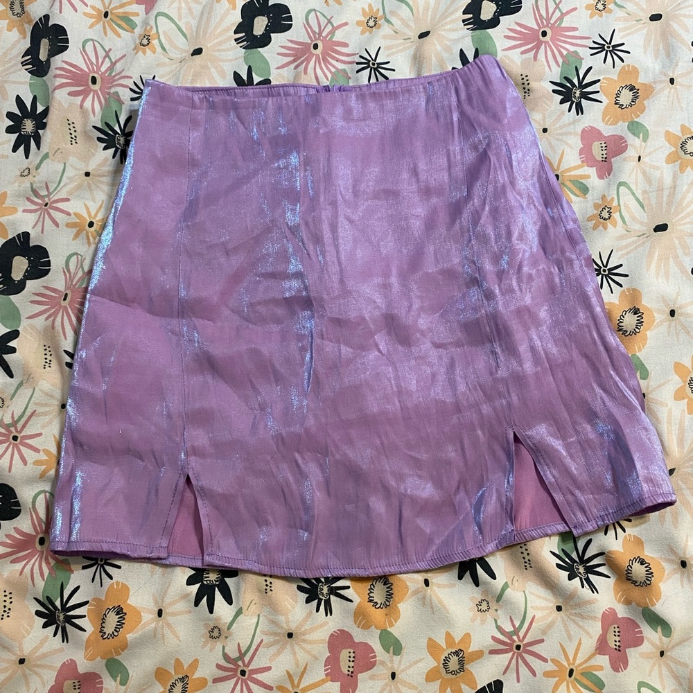 Purple irredentist skirt